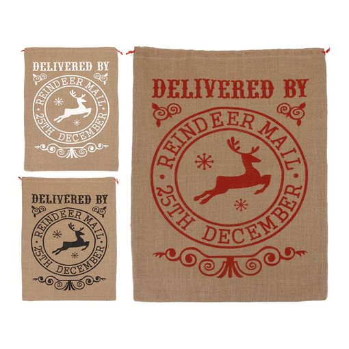 saco decorativo de yute de 70 cm, modelos surtidos, dimensiones 50x0,5x70 cm; ideal para decoración y almacenamiento.